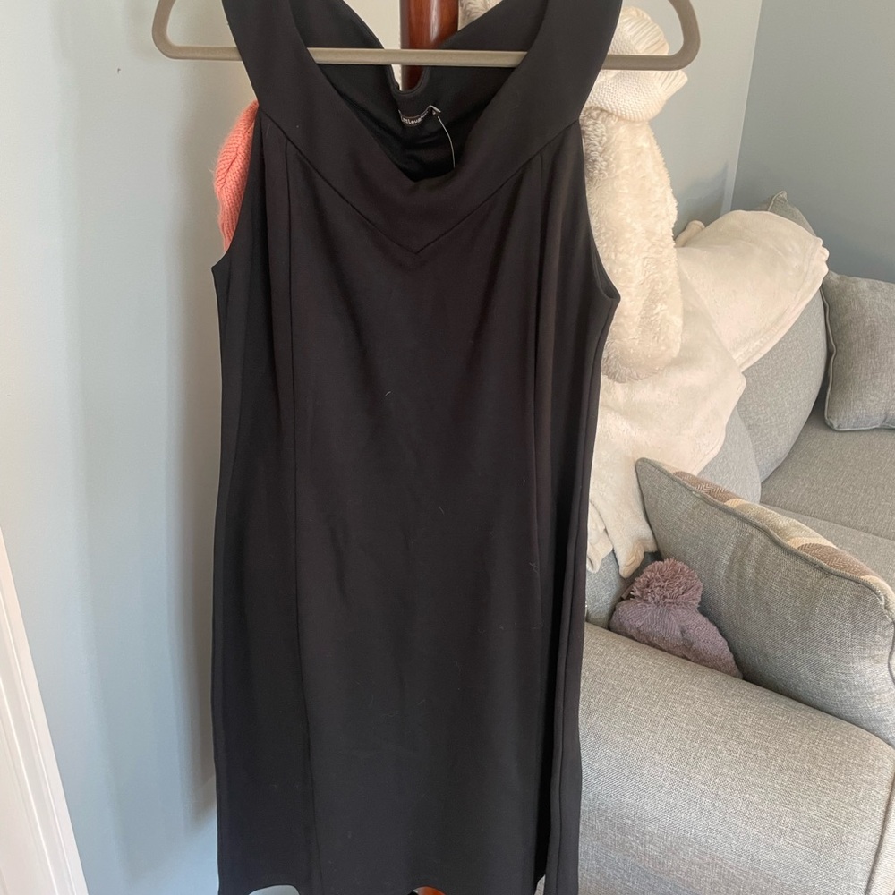 J. McLaughlin Black Sleeveless Dress